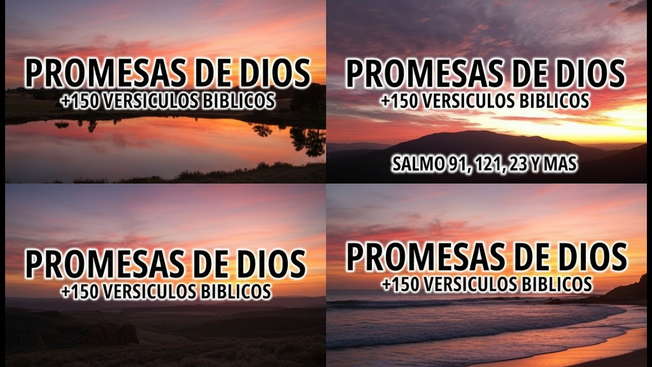 Biblia hablada | Duerme escuchando la palabra de Dios | versículos Bíblicos Salmos 91, 23, 121 y más