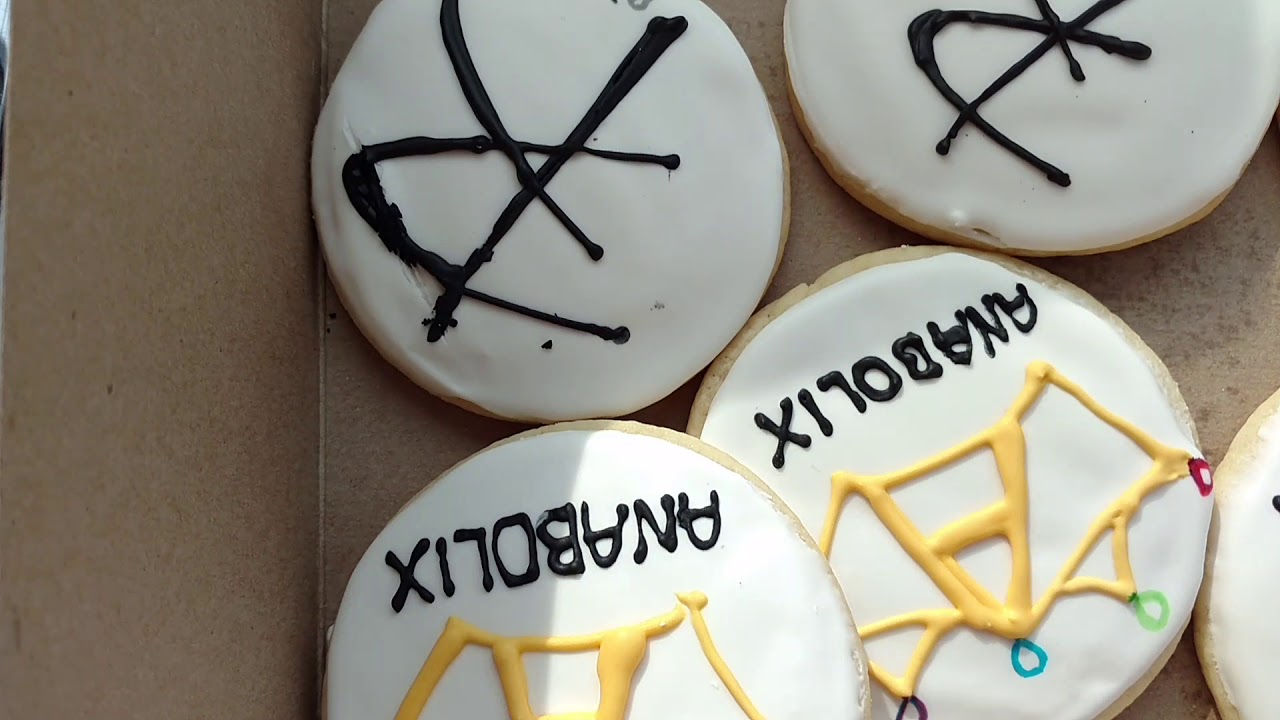 Cookies made for the 2019 Park 'n Roll Skate and Cookie Festival