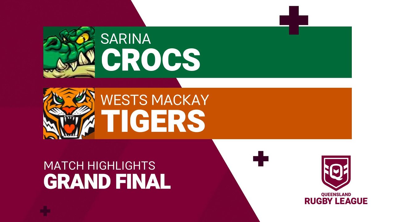 Sarina Crocs v Wests Mackay Tigers - Grand Final highlights, 2021
