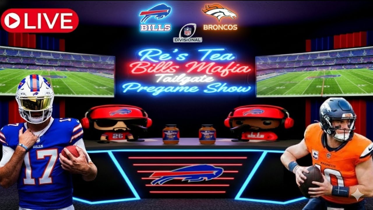 Bills vs Broncos DIVISIONAL ROUND 🔥 Can Buffalo Silence the Haters AGAIN?! | Live Pregame Show