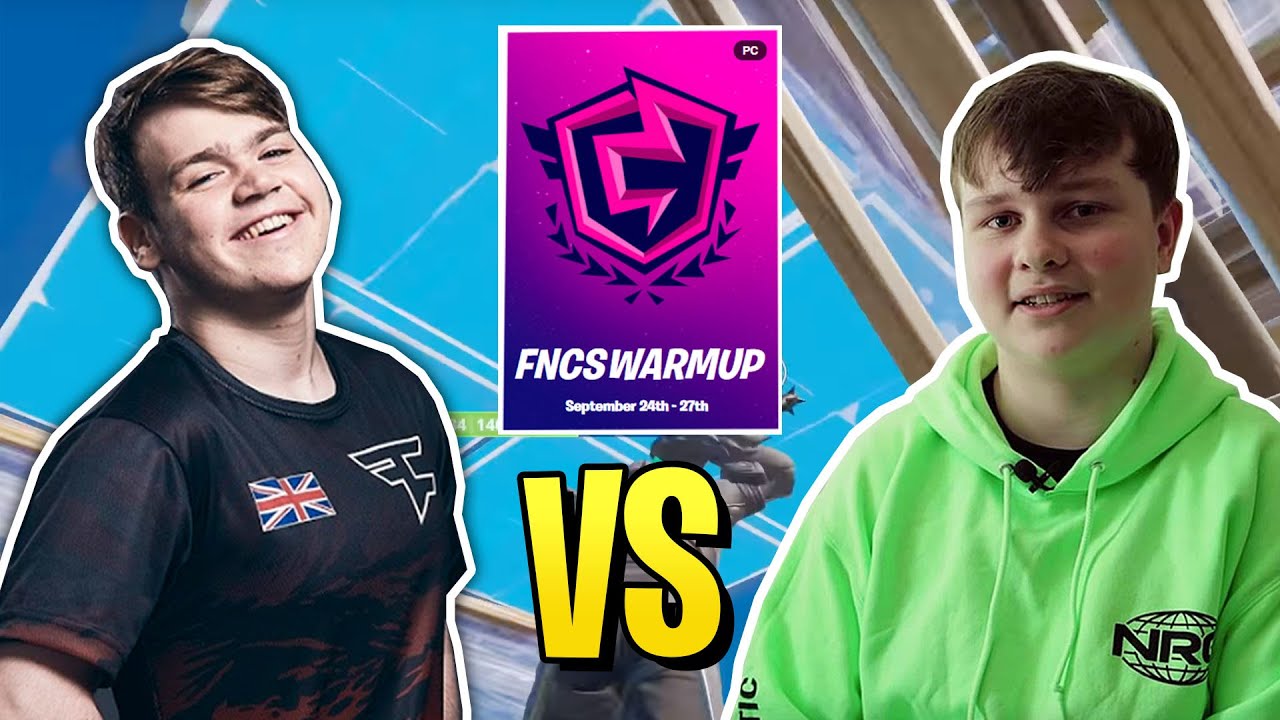 When Mongraal DESTROYED Streamers in FNCS WARMUP! (MrSavage, Benjyfishy, Milan, teeq..)