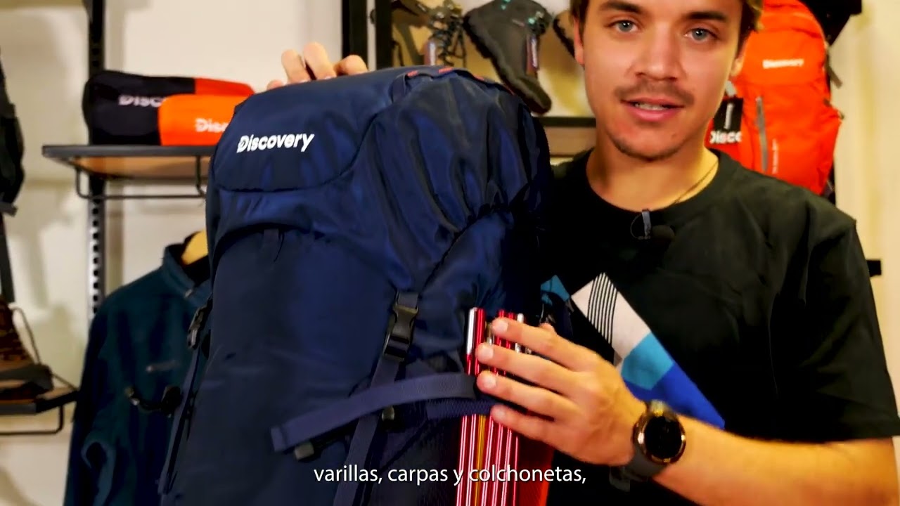 V&iacute;deo Mochila Expedition Pro 45L Discovery