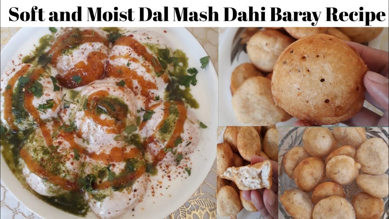  Daal Mash Dahi Baray Recipe |Soft and Moist Daal Mash Dahi Baray Recipe By Food Secrets With Saba