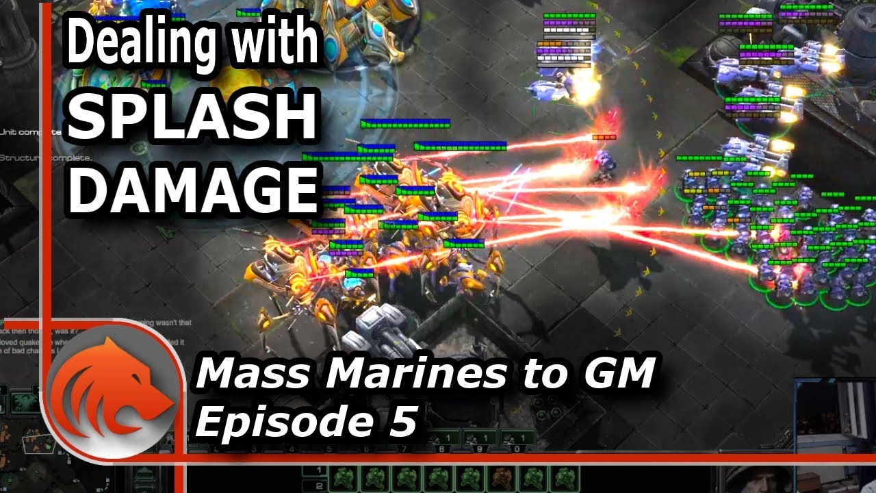 StarCraft 2: MASS Marines vs Colossus?!