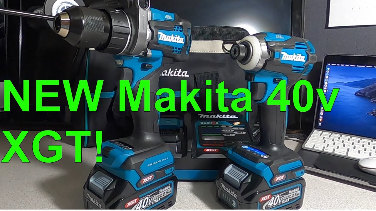 New Makita XGT 40V Impact Driver & Hammer Drill Unboxing!