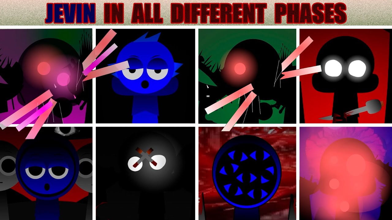 JEVIN in ALL Different Phases | 1 - 888 Phases