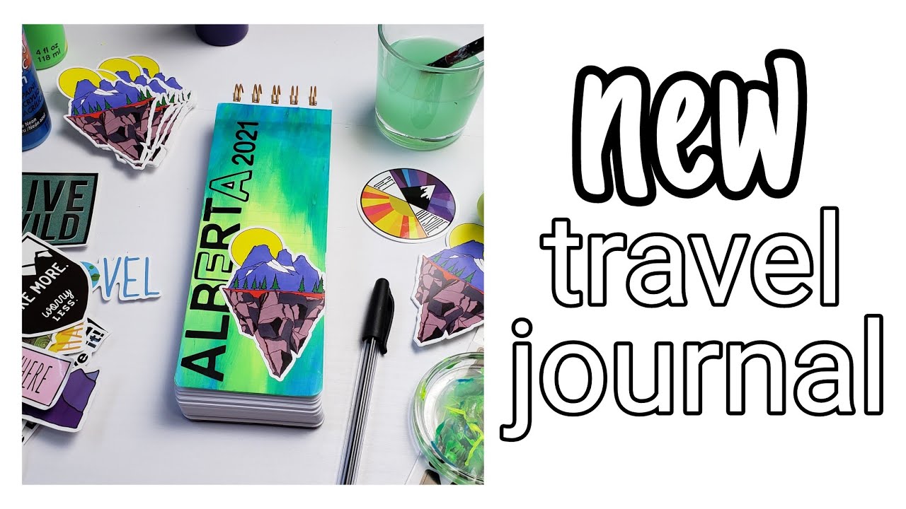 Trying a NEW*** SPIRAL NOTEBOOK as a Travel Journal #traveljournal #creativejournaling #journaling