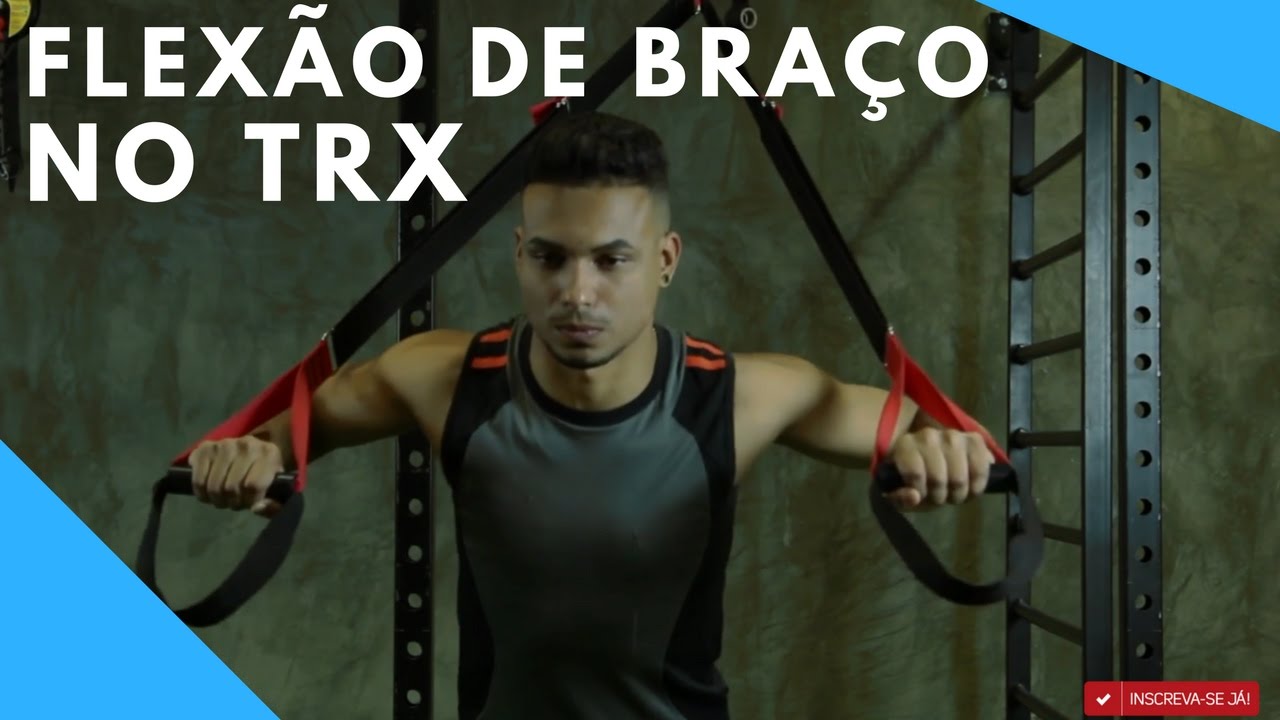 FLEXÃO DE BRAÇOS NO TRX - EXERCÍCIO- PERSONAL JULIO MORAES
