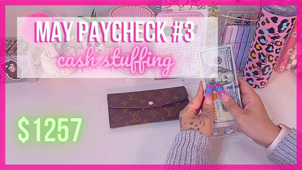 May 2022 🌮 | Paycheck #3 Cash Envelope Stuffing | 💲1257