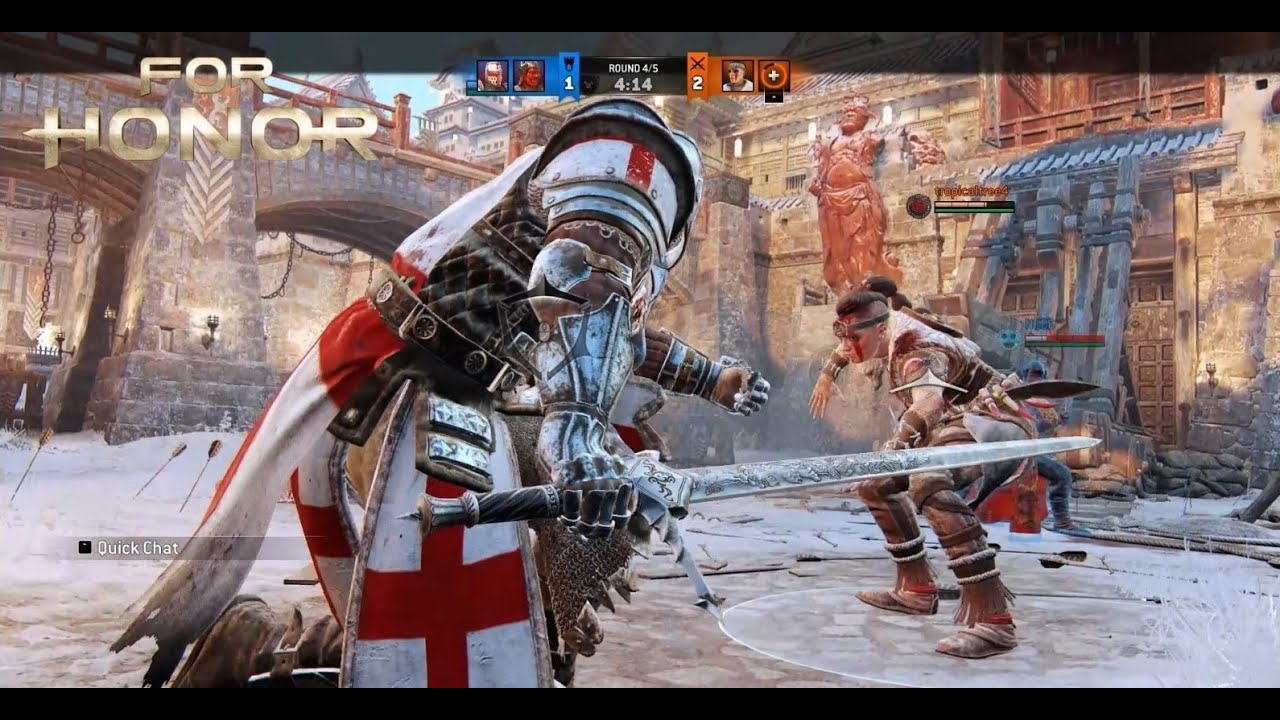 FOR HONOR - WHEN CRUSADER WARDEN DECIDES TO FIGHTBACK