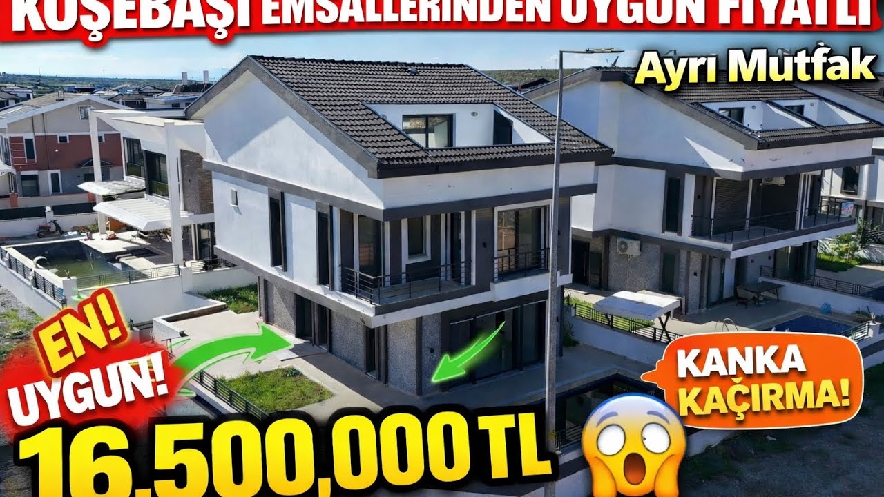 💣🔥 BU FİYATA YOK! | DİDİM  EFELER'DE KÖŞE KONUM 🌊 5+1 MÜSTAKİL VİLLA 🏡🏊‍♂️