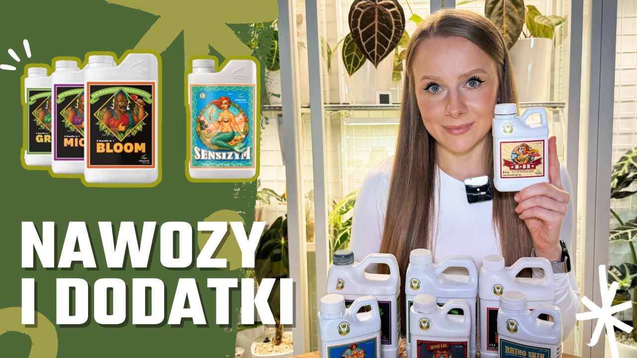 NAWOZY I DODATKI DO HYDROPONIKI 💦 / Czego używam i co mi się sprawdza? / NPK / Nawożenie roślin