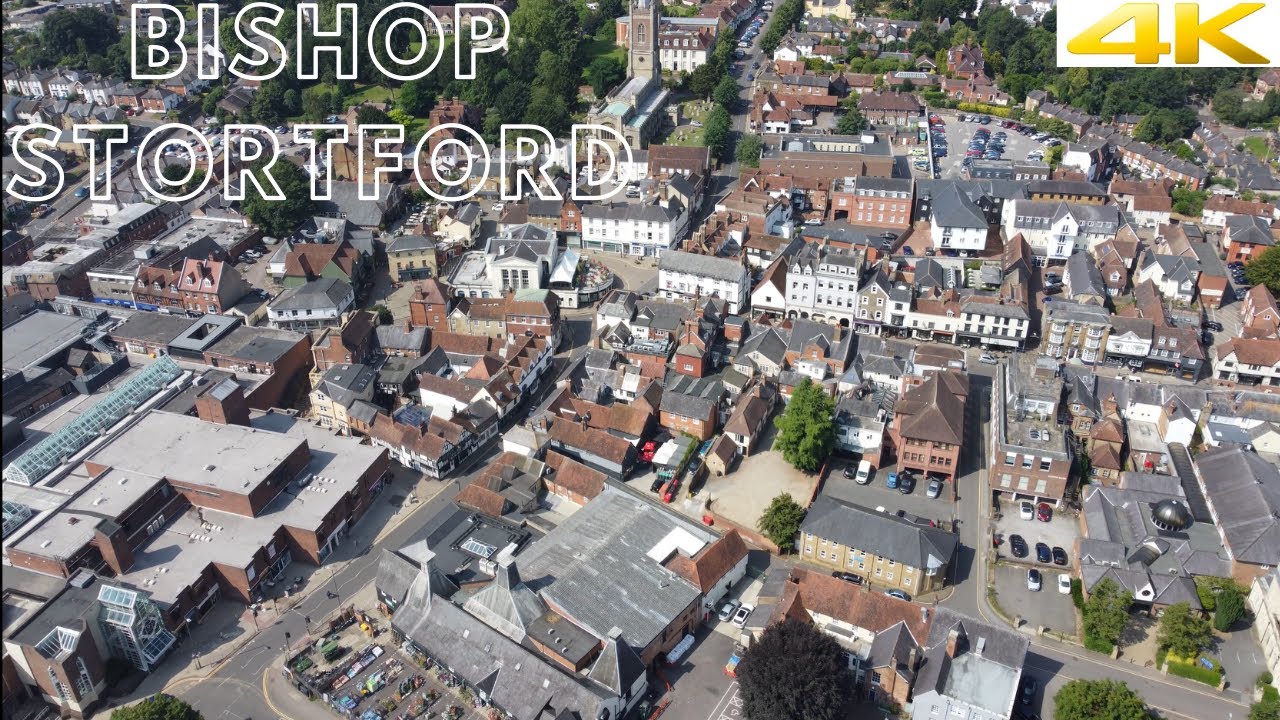 BISHOP STORTFORD IN 4K! | DJI DRONE FOOTAGE