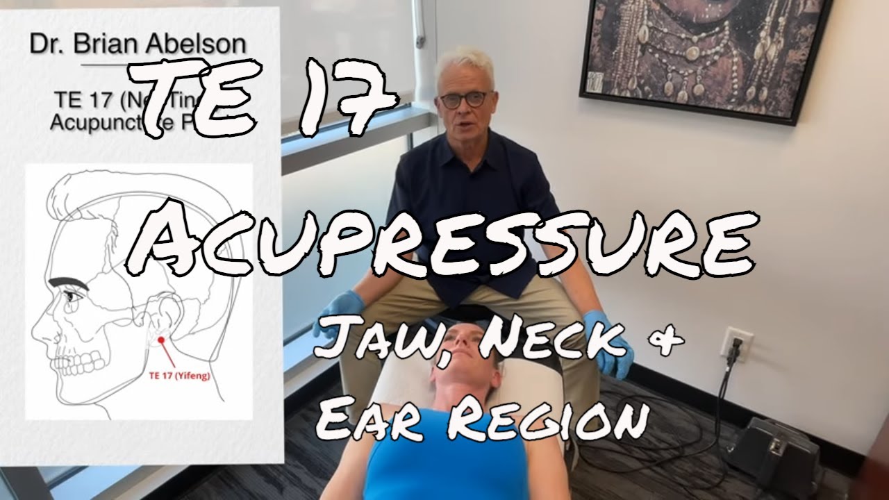 TE 17 Acupressure: Jaw, Neck, & Ear Region