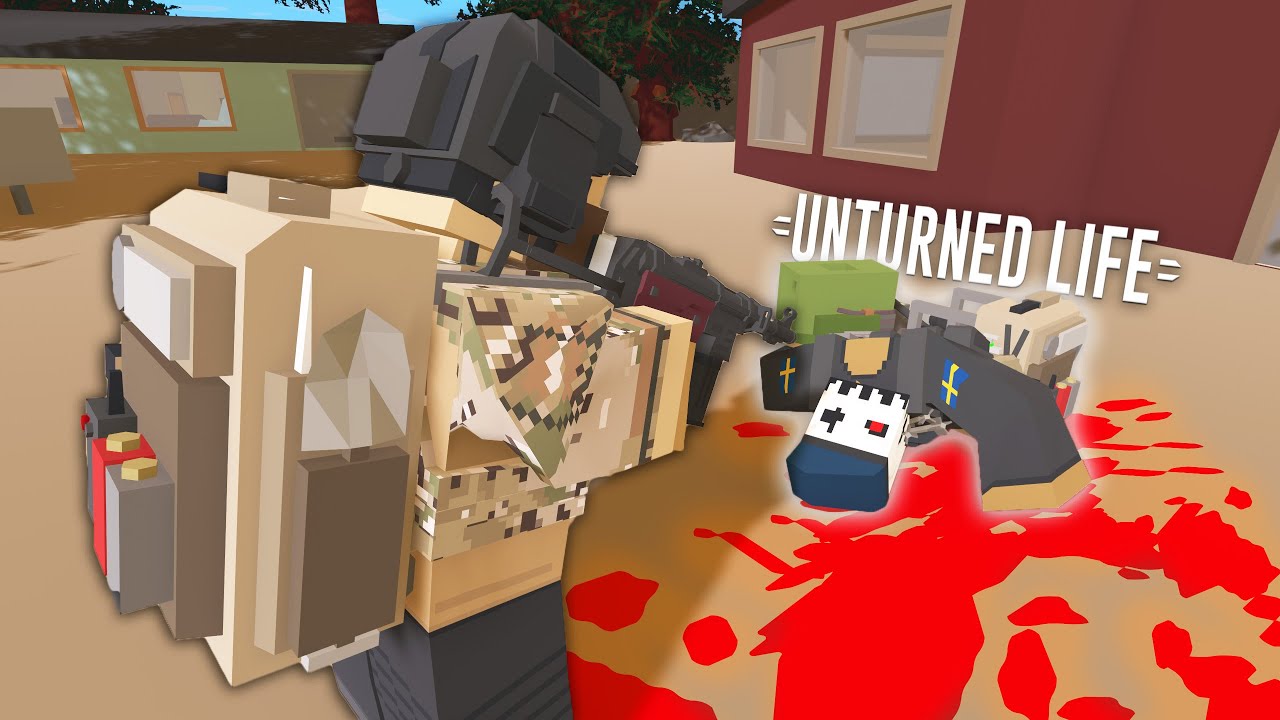GETTING EASY LOOT - Unturned Life Roleplay #20