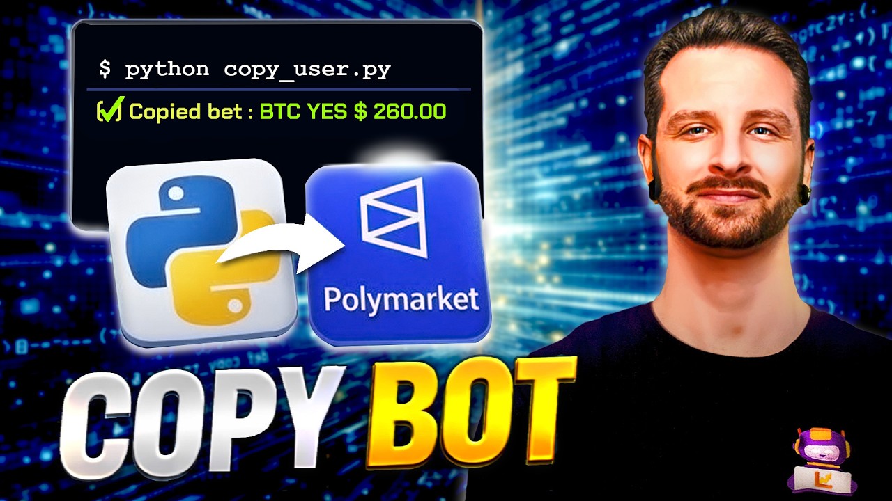 Копируйте сделки лучших трейдеров Polymarket с помощью этого Python-бота.