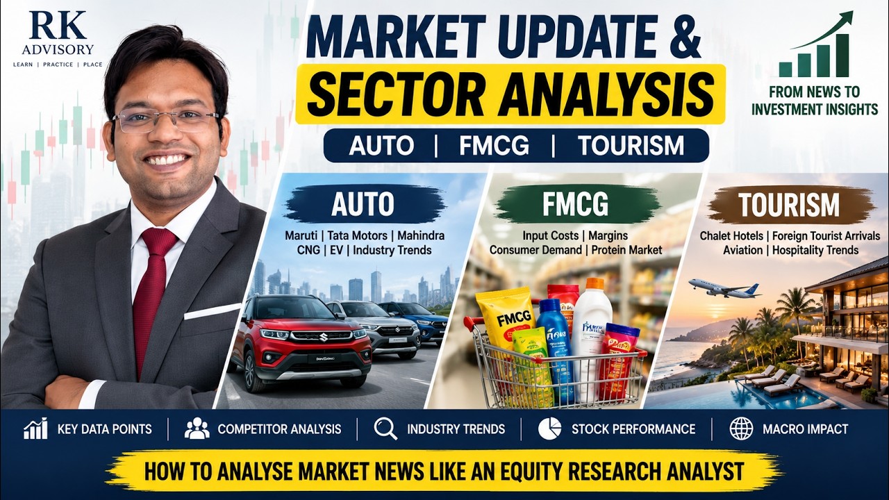 From News to Investment Insights | Auto, FMCG & Tourism Analysis | Equity Research