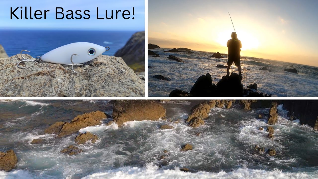 Superb Sea Bass Fishing Session Fishing With A Killer Bass Lure!  Drone Footage!