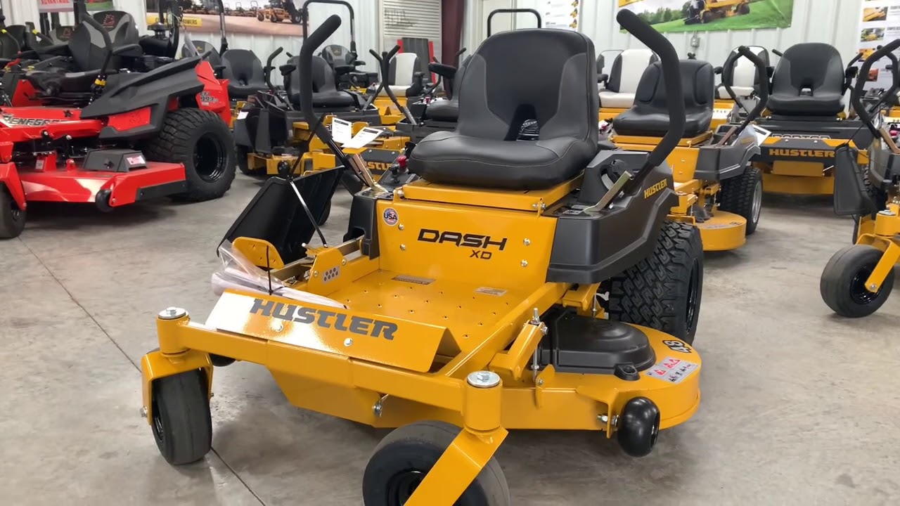 2021 Hustler Dash XD Twin Kawasaki $2599 ZTR Mower Reveal!