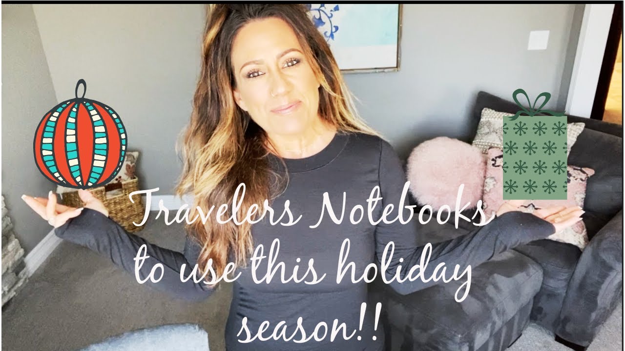 My Holiday Travelers Notebooks!! #christmas