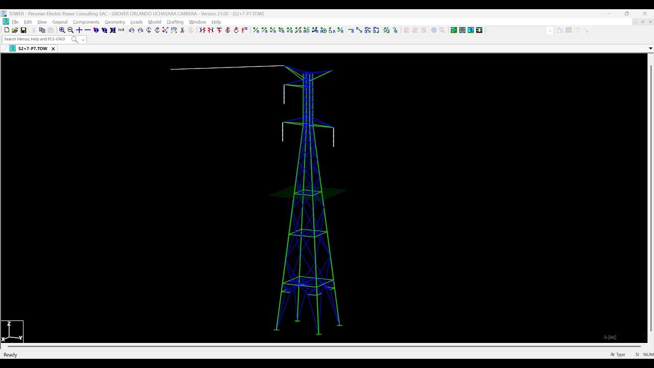 PLS TOWER Model for beginners 7 part 7
