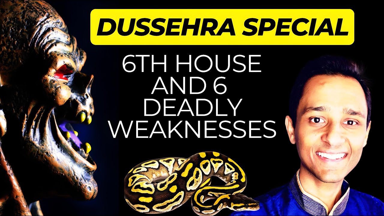 Deadliest of all Houses in Vedic Astrology - 6th House (6 weaknesses) + 1 Single Shot Remedy!