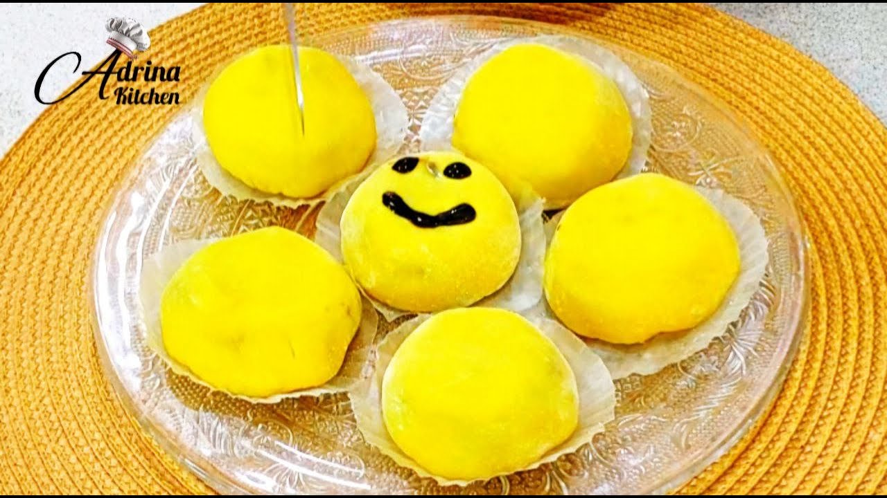 Soft & Chewy Banana Chocolate Mochi  | Easy No-Bake Dessert Recipe #asmr #adrinakitchen #recipe