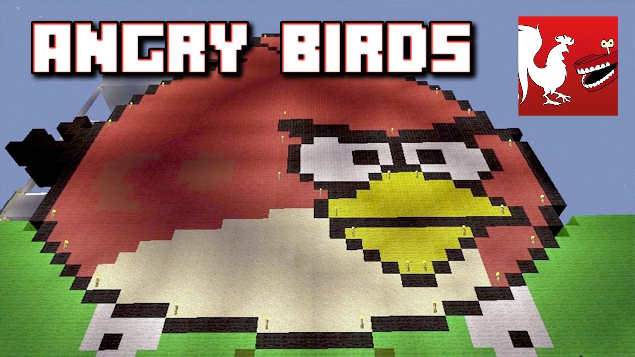 Things to Do In Minecraft - Angry Birds | Rooster Teeth