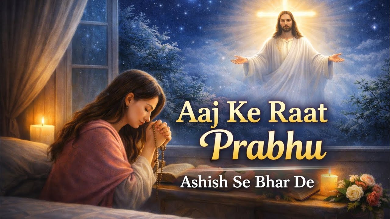 Aaj Ke Raat Prabhu Hame Ashish Se Bhar De | Peaceful Night Prayer Song | Shanti Bhari Raat Worship