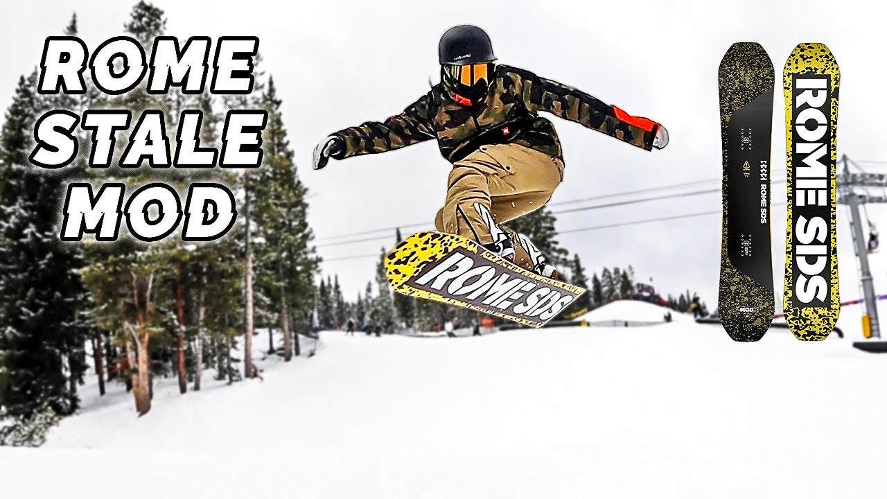 Rome Stale Mod Snowboard Review | Stale Sandbech Pro Model