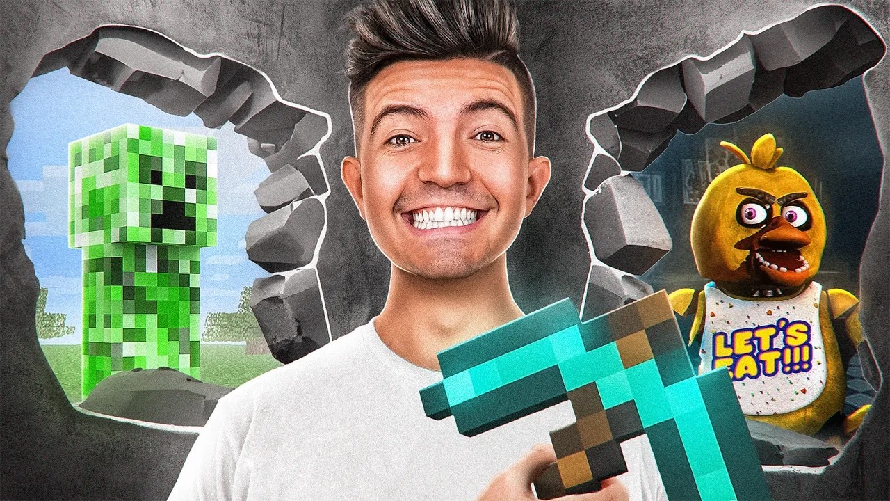Trapped In VIDEO GAMES In Real Life!