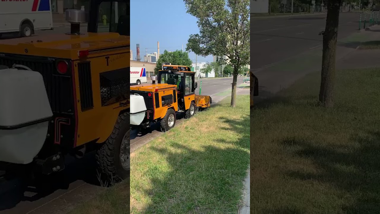 Sand and gravel on sidewalks? Not a problem.