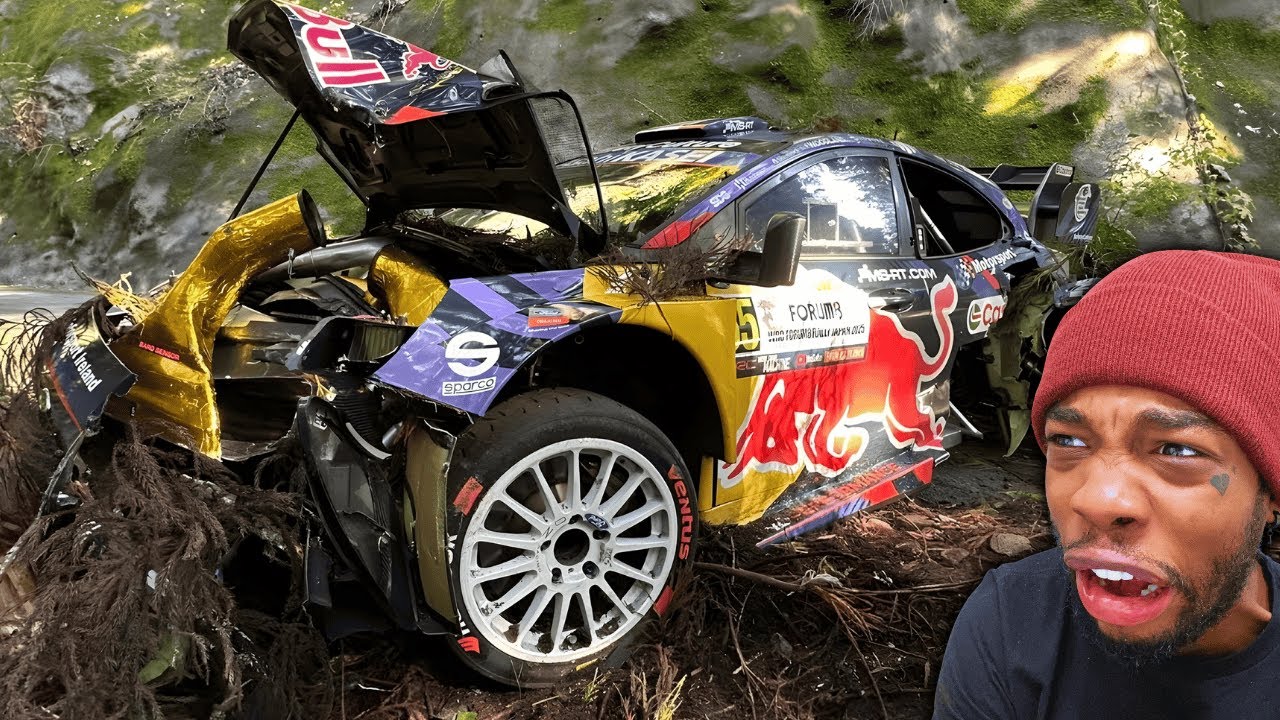 American First Time Seeing All Major Crashes from the 2025 WRC Season 🤯🫨