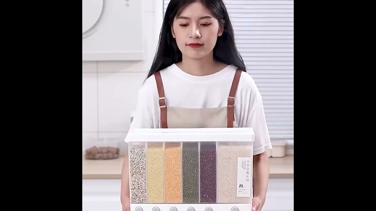 Кухонный диспенсер для сыпучих продуктов