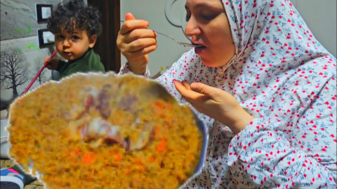 لعيونكم انتم الغالين على قلبى / طريقه طاجن الفريك باللحمه اتحدا اكبر شيف يعمل الطعم دا
