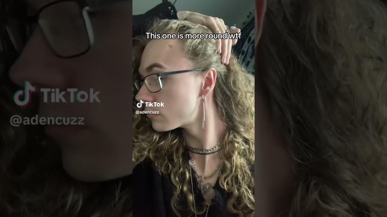 When You Have Natural Elf Ears #shorts #elf #ears #alternative #longhair #tiktok #earrings