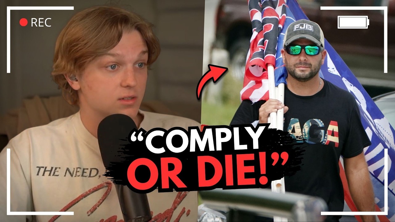 Жалкий нытик из MAGA выбывает из игры, пытаясь защитить ICE.