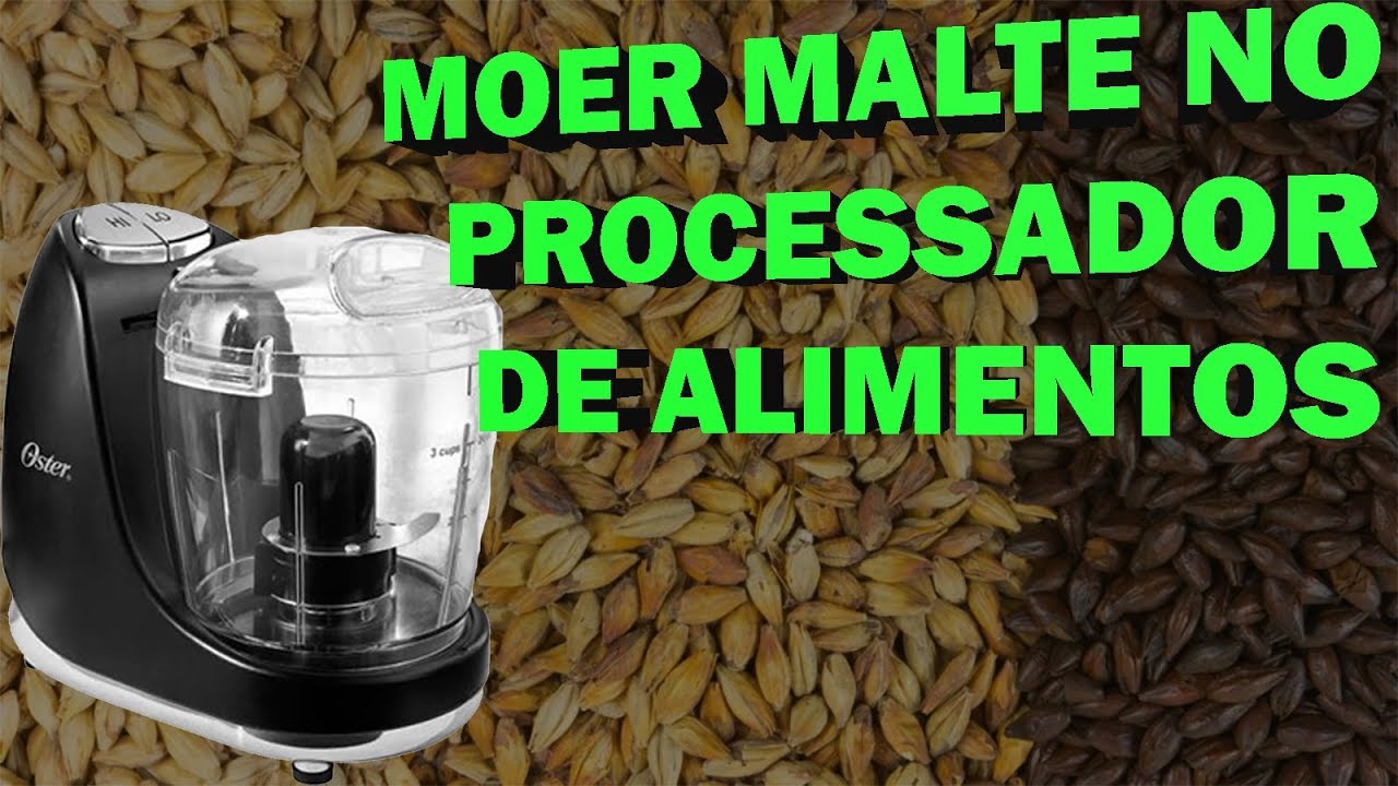 MOER MALTE NO PROCESSADOR PRESTA? - Experiências #02
