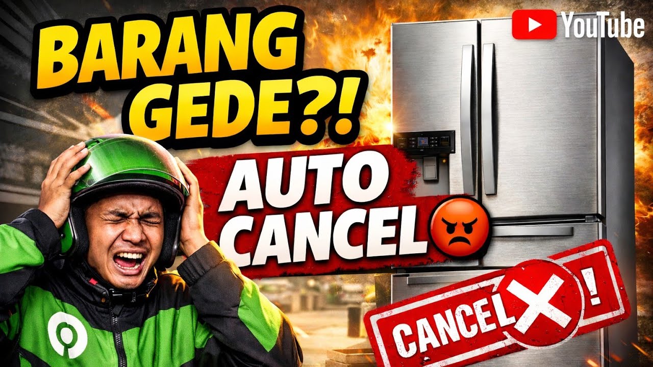 “GO-SEND BARANG GEDE⁉️ AUTO CANCEL❌” 