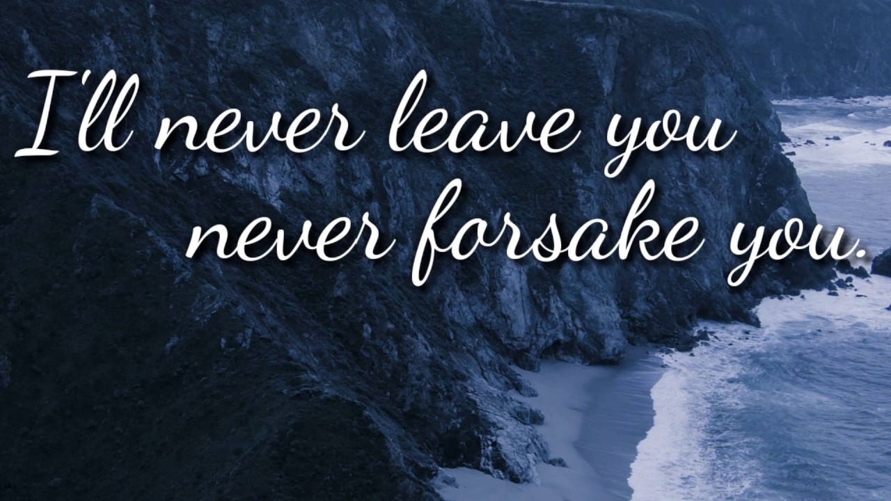 I Will Never Leave You (Lyric Video) - The WILDS