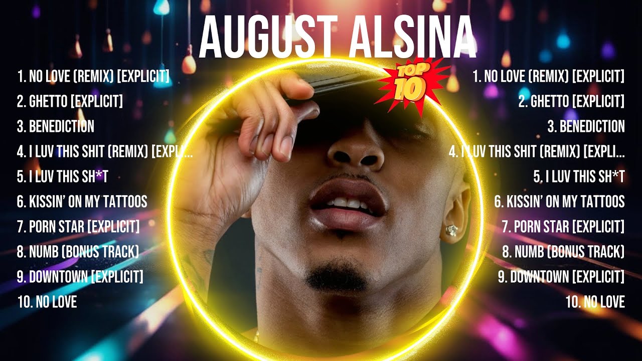 August Alsina 2024 MIX ~ Top 10 Best Songs ~ Greatest Hits ~ Full Album