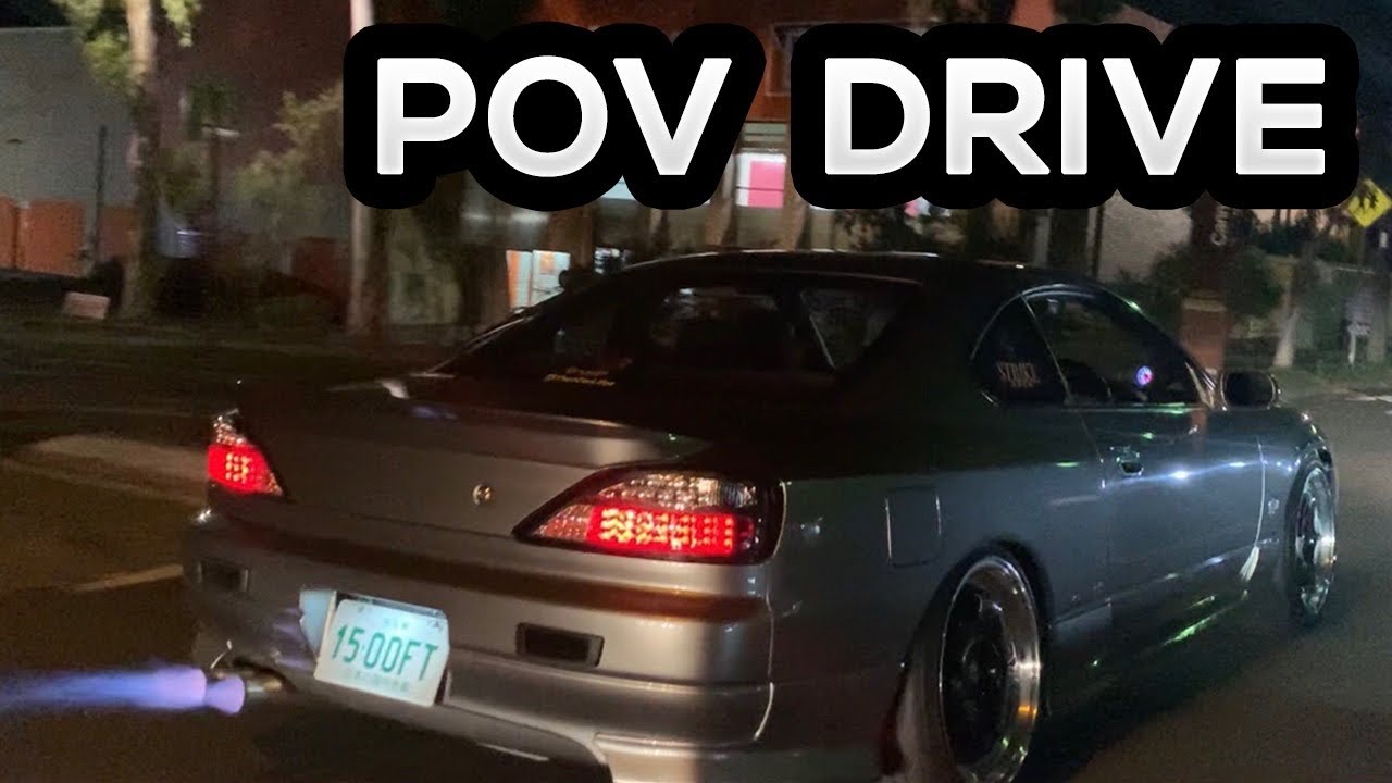 (POV) STRAIGHT PIPED S15 CITY DRIVE!