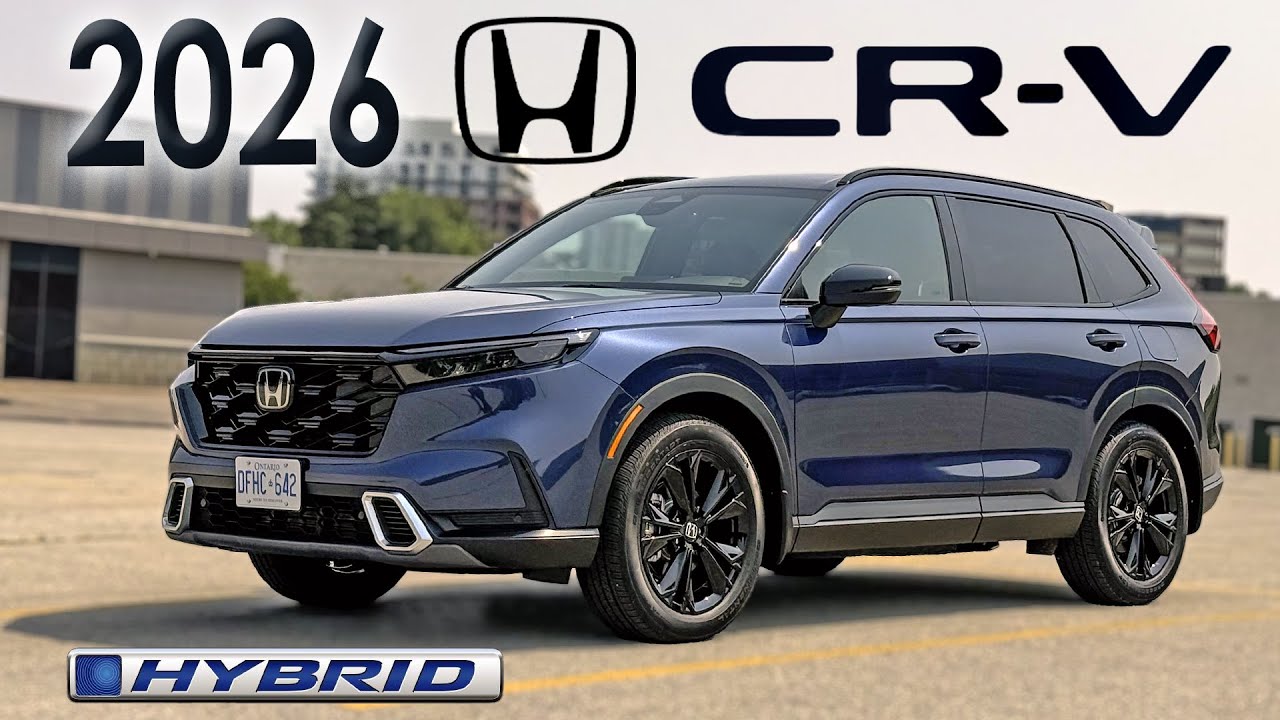 2026 CR-V Touring Hybrid Review - Classic Honda’s Best-Selling SUV