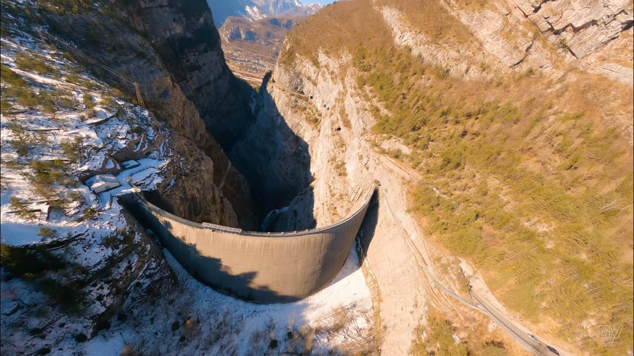 Diga del Vajont - Frana del Monte Toc