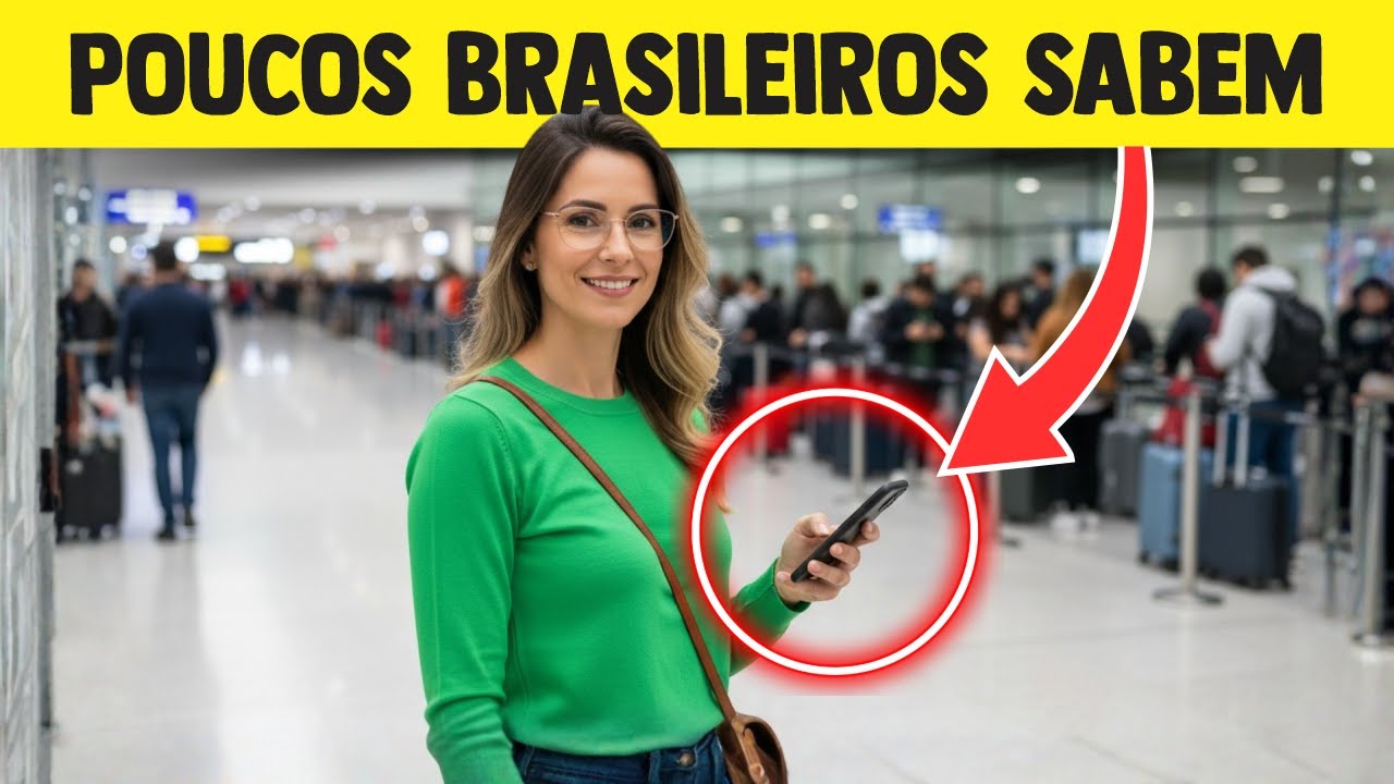 O Truque de Aeroporto que Poucos Brasileiros Conhecem (e Muda Sua Forma de Viajar)