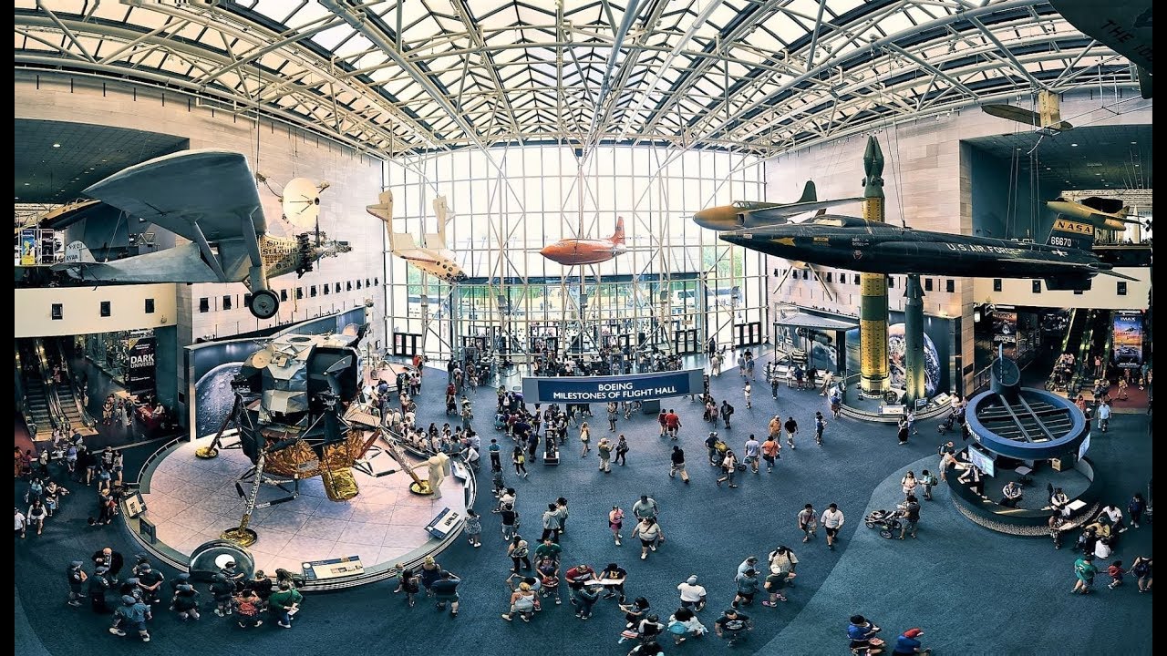 Mini DV Tape Footage - June 2005, National Air & Space Museum Tour, Washington DC