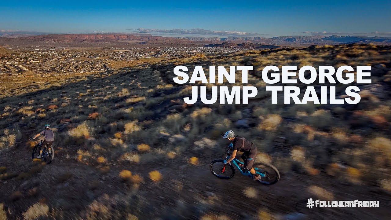 Riding Jump Trails in Saint George, Utah