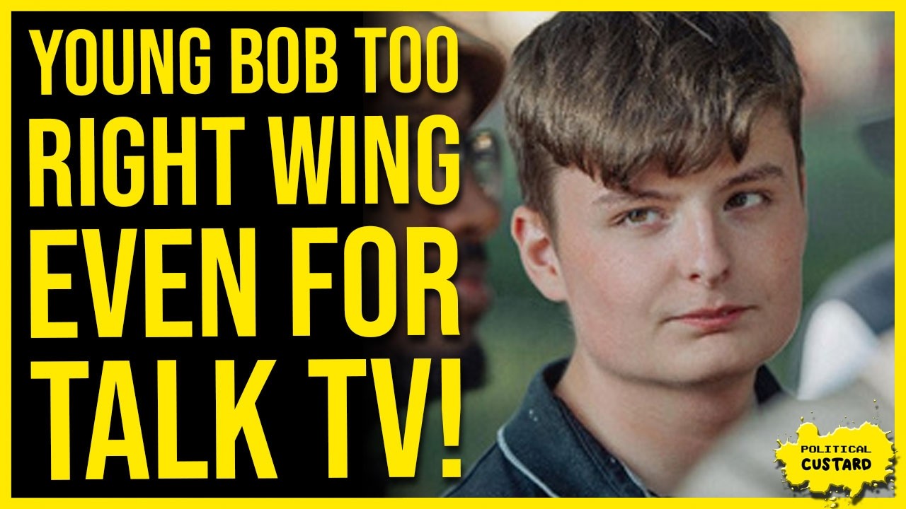 Young Bob TOO RIGHT WING Even For Talk TV! Young Bob Looks Ready To Grab A Gestapo Uniform!