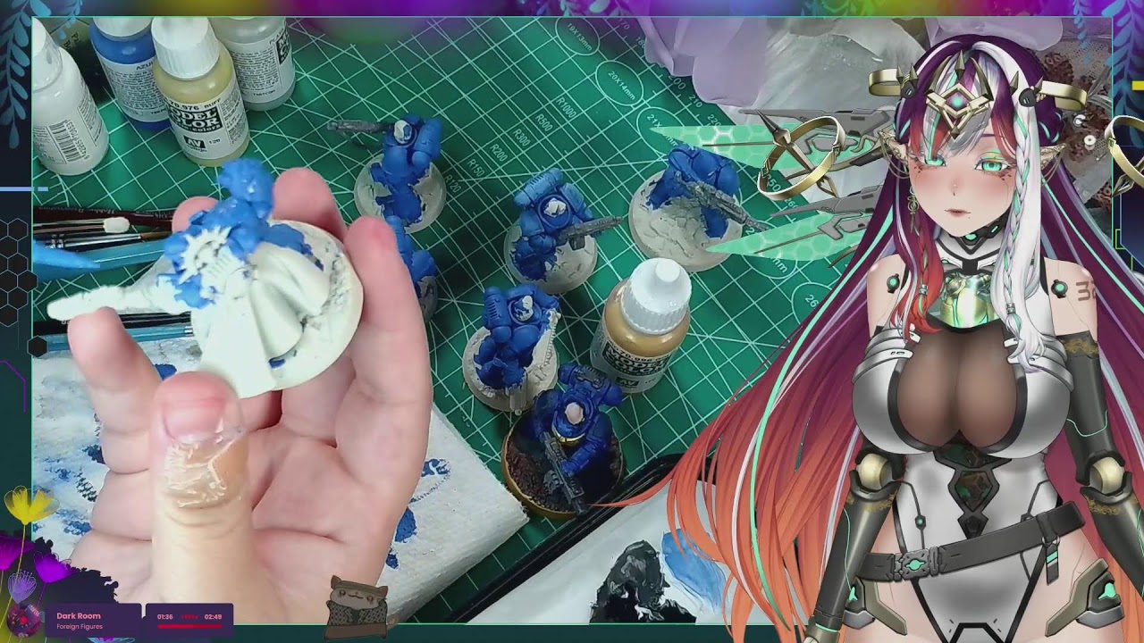 Spend time with me! ♡ Warhammer Kill Team Mini Painting Space Marine