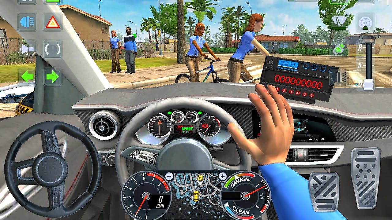 Real Taxi Driver 3D - City Traffic Crazy Taxi Game: Taxi Simulator 2026! Car Game Android Gameplay